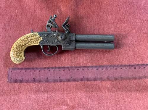 18th century non firing pirate Flintlock replica 18th century non firing pistol