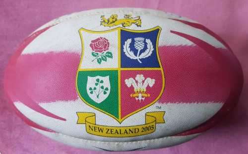 Rugby Springboks British and Irish Lions Tour official 2005 Gilbert rugby ball  Sports / rugby