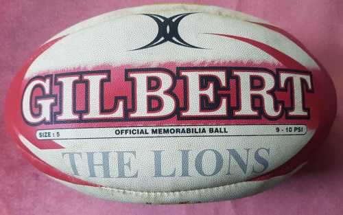 Rugby Springboks British and Irish Lions Tour official 2005 Gilbert rugby ball  Sports / rugby