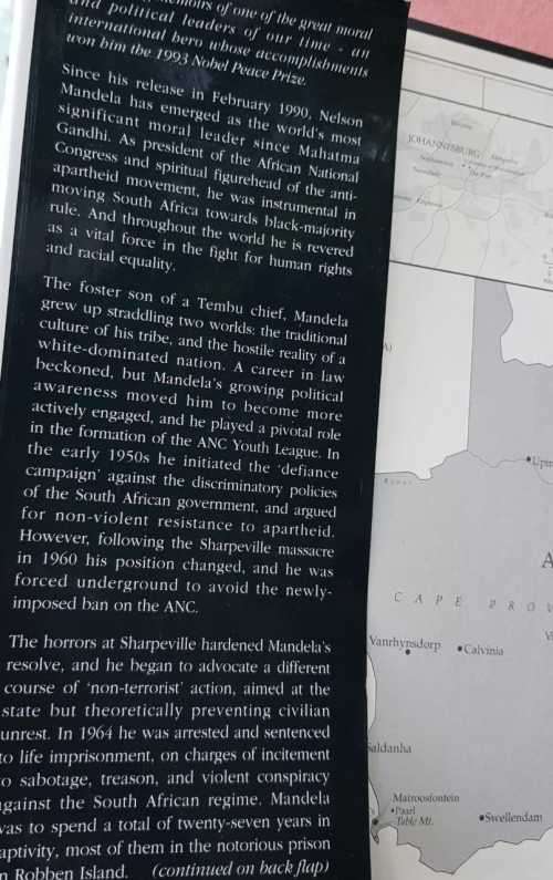 Mandela ANC True First Edition