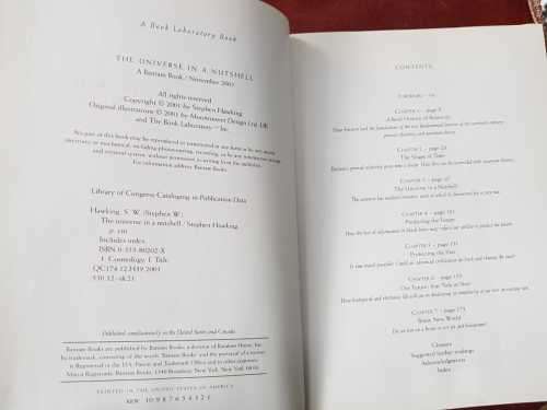 Stephen Hawking The Universe in a Nutshell