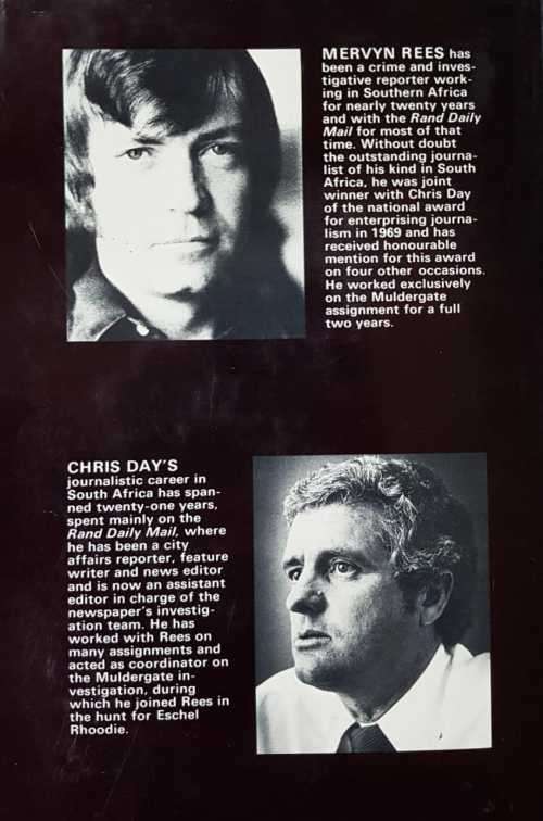 Muldergate Signed and inscribed by both authors Chris Day and Mervyn Rees