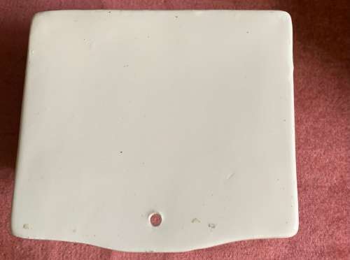 Vintage Delft look salt box cellar