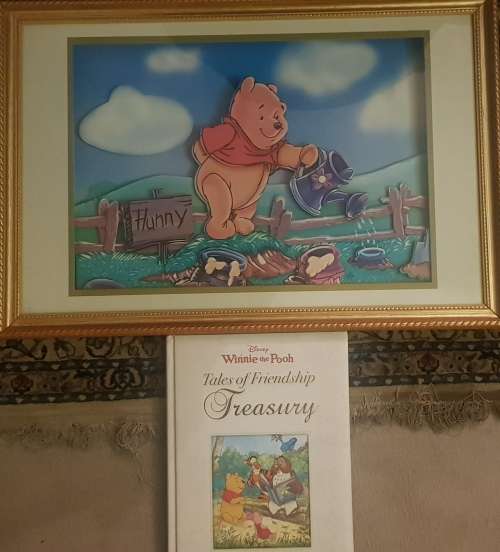 Disney Winnie the Pooh Treasury  and  A Fabulous Winnie the Pooh Frame