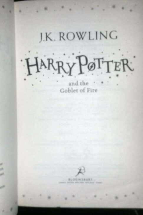 Harry Potter Order of the Phoenix AND The Goblet of Fire