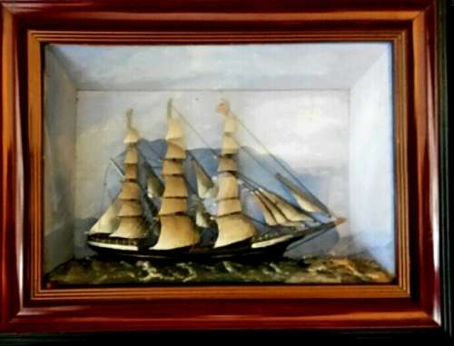 SAINT MAGARET 1877- 1890  LAST SPOKEN OF CAPE HORN BY THE GERMAN BARQUE  IN 1890. SHIPS