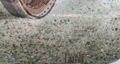 BURRELL STEAM TRACTOR LITHO PRINT  Magnificent  Outstanding Africana