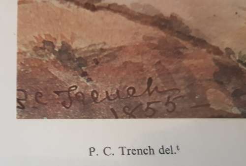 BOER CAPE BOER RETURNING FROM MARKET (1855)  LITHO/PRINT  1973