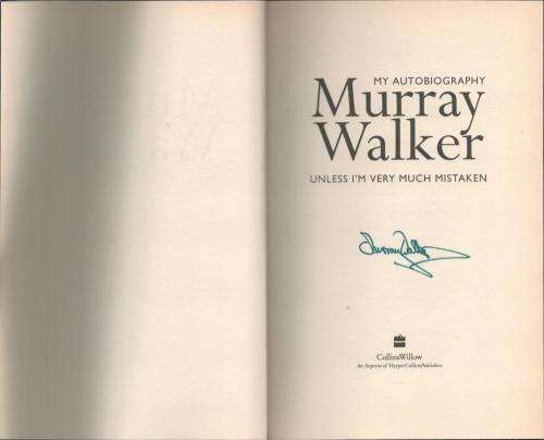 Murray Walker My autobiography