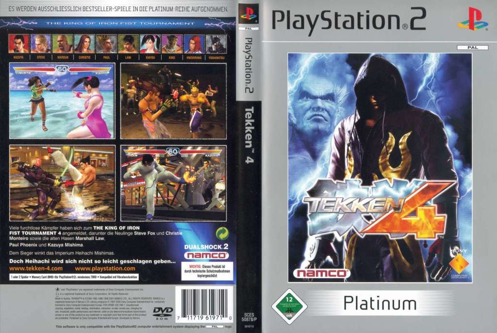 PLAYSTATION 2 TEKKEN 4