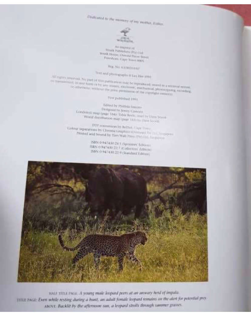 Africana The Leopards of Londolozi