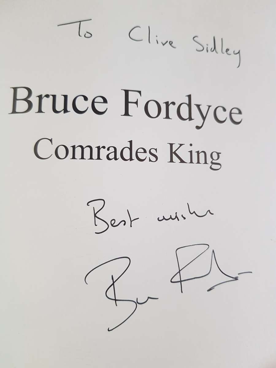 BRUCE FORDYCE COMRADES KING Signed