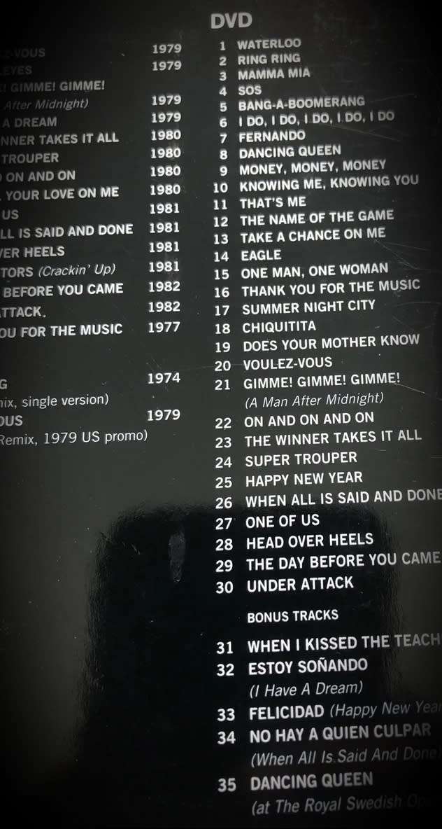 ABBA The Definitive Collection 2 CDs & 1 DVD Abba Greatest Hits Box Set