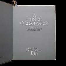 Christian Dior La Cuisine Cousu-Main Cookbook Christian Dior