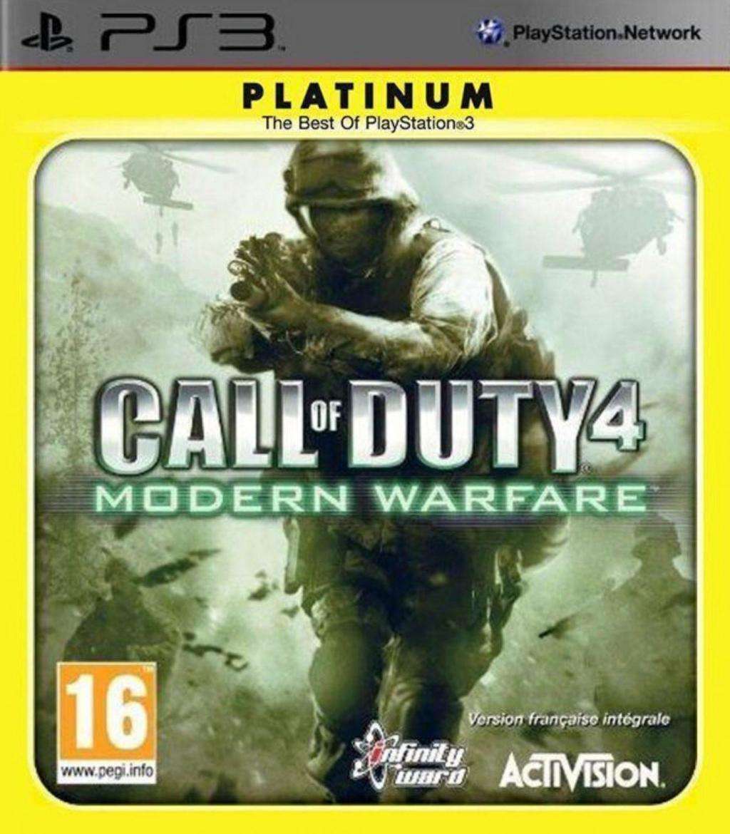 PS3 Call of Duty 4 PS3 Modern Warfare PS3 (PlayStation 3)