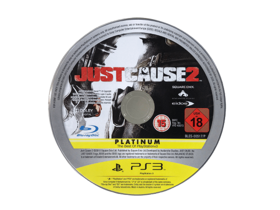 PS3 JUST CAUSE 2 PLATINUM PS3