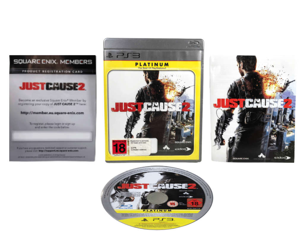 PS3 JUST CAUSE 2 PLATINUM PS3