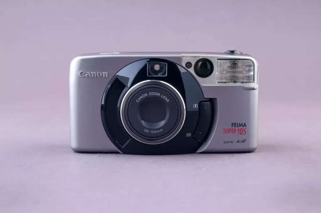 Camera Film  SUPER 105 Zoom Canon 35mm SLR Film Camera