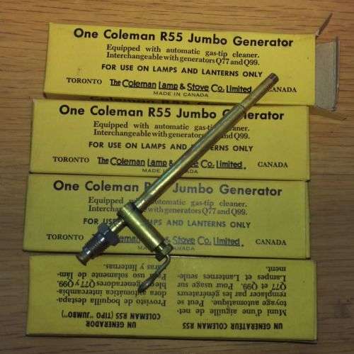 Coleman Lamp:  R55 Jumbo Generator for Table Lamps