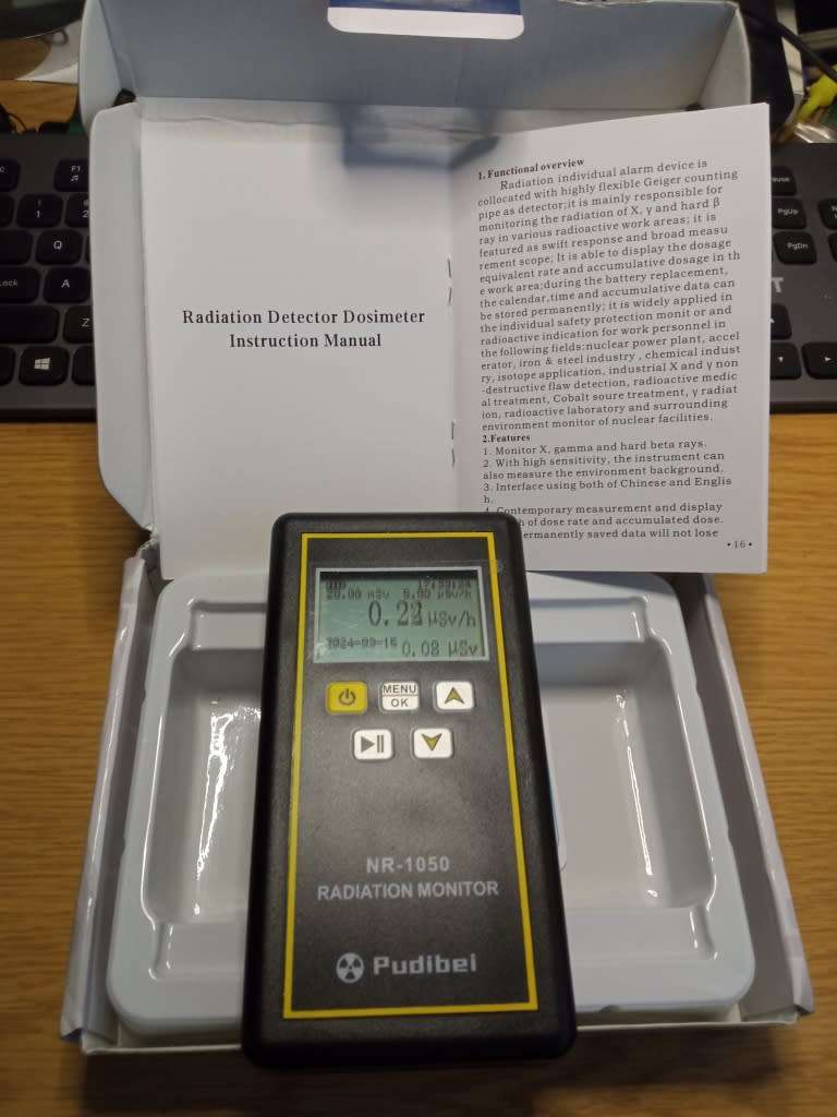 NR-1050 Geiger Counter Radiation Detector