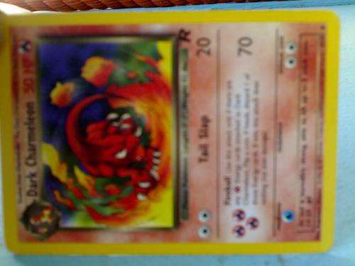POKEMON  CARD DARK CHARMELEON