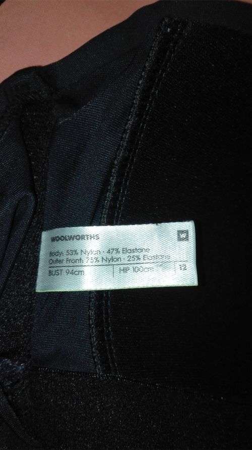 Woolworths Costume size 12