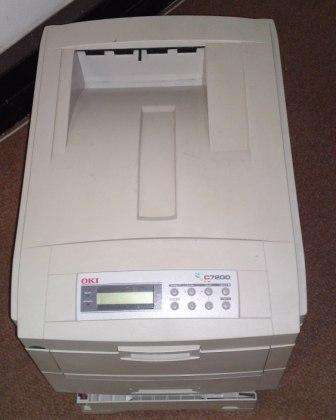 Oki C7200 printer