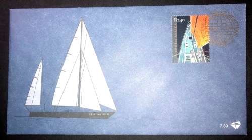South Africa 2001 FDC 7.30 and 7.31 Round the World Yacht Race