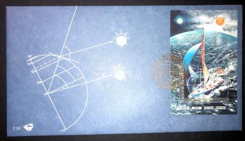 South Africa 2001 FDC 7.30 and 7.31 Round the World Yacht Race