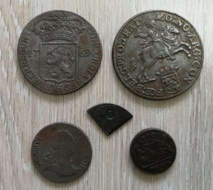 Van Riebeeck Replica coin collection - 1 bid for all 5 coins
