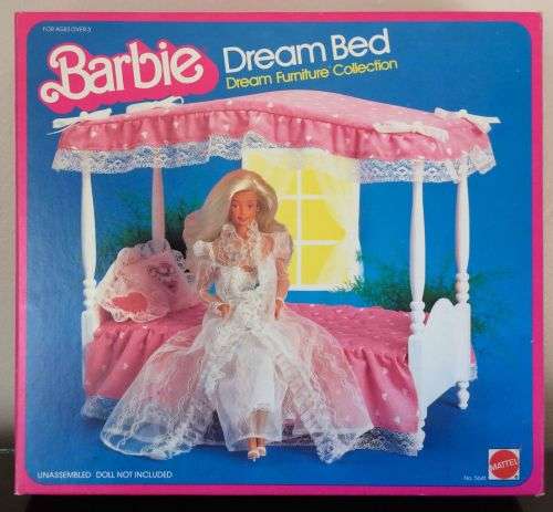 Vintage Barbie Dream Bed