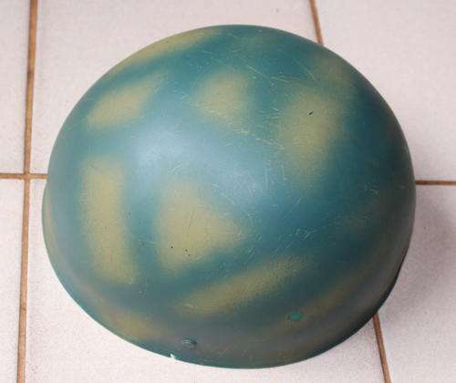 Para jump helmet. Kit belonged to the late Sgt Bruce Bartlett, Rhodesian SAS and Selous Scouts.