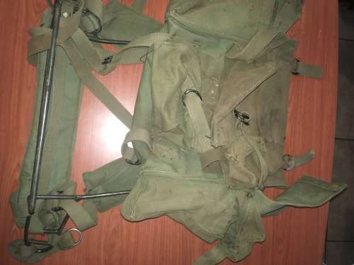 Rhodesian Army backpack