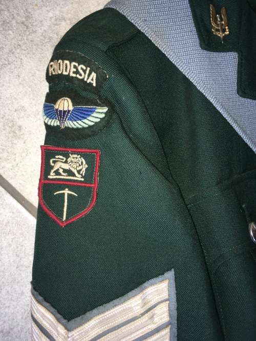 Rhodesian SAS Tunic, pants, belt and sash