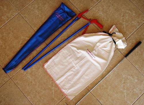 REPTILE GRABBER. Catch Unwanted Reptiles. 72" Foldable Snake tong + 40" Snake Hook + FREE Snake Bag