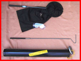 SNAKE Handling Set. 1.m snkae hook,snake bagger and Ventilated Tube