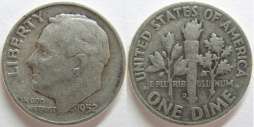 1967 US roosevelt dime - collectors item