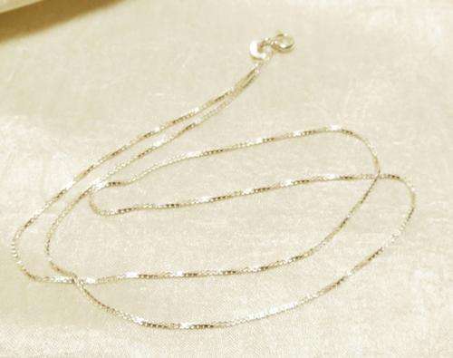 45cm SOLID STERLING SILVER CHAIN