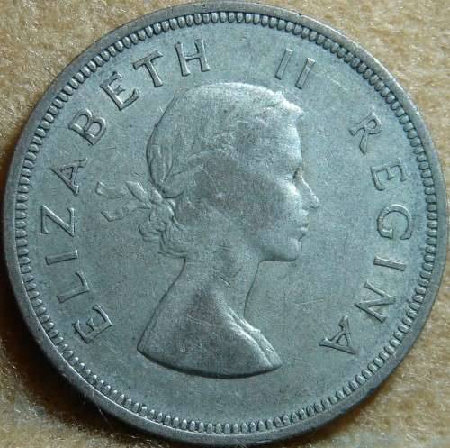 1959 Half Crown (Low mintage)