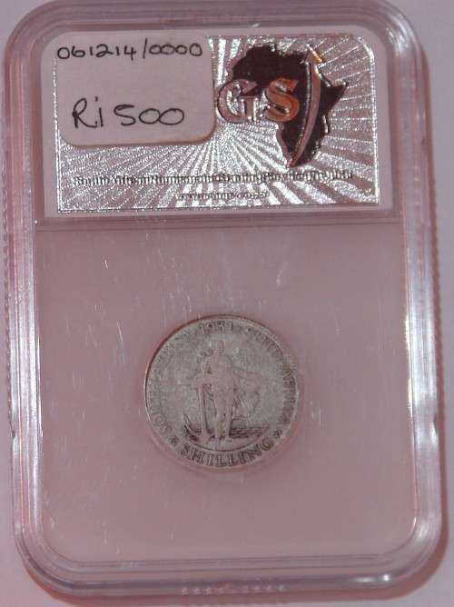 1931 1 Shilling F10 SANGS (Scarce coin)