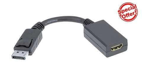 Vcom PC Displayport To HDMI Adapter