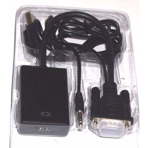 VGA to HDMI Converter with Audio