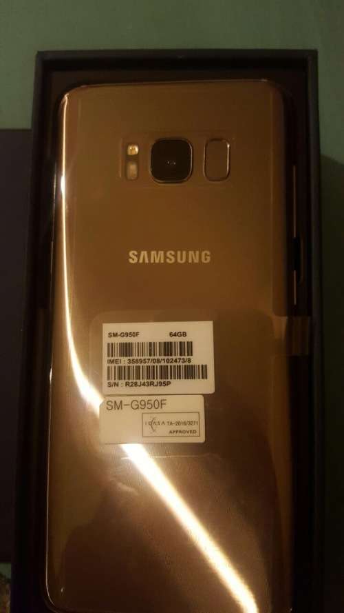 Gold Samsung Galaxy S8 For Sale!