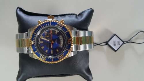 Brand New Mens Akribos XXIV AK955 Multifunction Two-Tone Stainless Steel Watch Normal Retail R7500