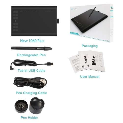 Huion Professional Graphics Tablet 1060PLUS