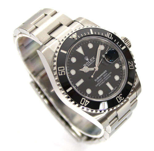 2018 Rolex SUBMARINER CERAMIC DATE 116610LN full kit bnp bal of warranty intact