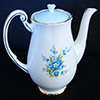 ROYAL STANDARD FOOTED COFFEE /TEA POT 2850 FINE BONE CHINA ENGLAND - VINTAGE