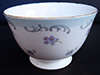 QUEEN ANNE BONE CHINA BY RIDGWAY POTTERIES 8357 OPEN FOOTED SUGAR BASIN VINTAGE