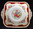 VINTAGE FOLEY BONE CHINA ENGLAND "WINDSOR" E.BRAIN & CO CAKE PLATE