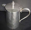 VINTAGE SILVER PLATED HOT WATER JUG - JAMES DICKSON and SON SHEFFIELD EPBM MADE IN ENGLAND